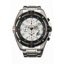 Orient Endeavor Chronograph Silver Dial Men's Watch FTT0Y003W0