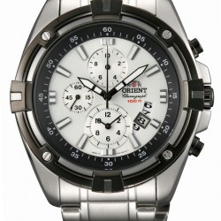 Orient Endeavor Chronograph Silver Dial Men's Watch FTT0Y003W0