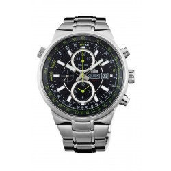 Orient Classic Chronograph Black Dial Men's Watch FTT15001B0