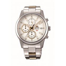 Orient SP Quartz Beyaz Kadran Erkek Kol Saati FKU00001W0