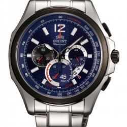 Orient Sport Chronograph Blue Dial Men's Watch FSY00002D