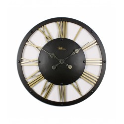 Regal  Retro Metal İskelet Duvar Saati