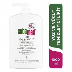 Sebamed Likid 1000 ml Yüz ve Vücut Temizleyici