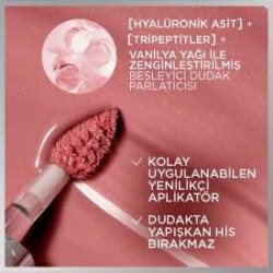 Loreal Paris Plump Ambition Hyaluron Lip Oil Besleyici ve Nemlendirici Dudak Parlatıcısı - 390 Cherry Cherie