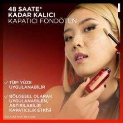 Loreal Paris Skin Ink Gün Boyu Kapatıcı Fondöten - 100