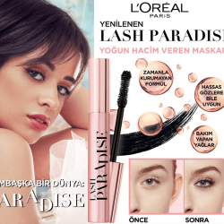 Loreal Paris Voluminus Paradise Mascara Intense Black