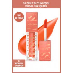 Maybelline New York Sunkisser Hazy Matte Likit Allık - 34 Peachy Quench
