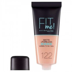 Maybelline New York Fit Me Matte+Poreless Fondöten - 122 Creamy Beige