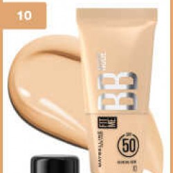 Maybelline New York Fit Me Nude Cilt Bakımı Etkili Nemlendirici SPF50 BB Krem - 10