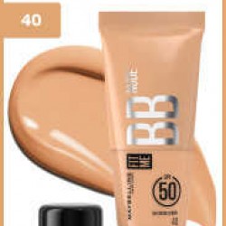 Maybelline New York Fit Me Nude Cilt Bakımı Etkili Nemlendirici SPF50 BB Krem - 40