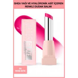 Maybelline New York Lifter Glaze Renkli Dudak Balmı - 03 Rose Bite