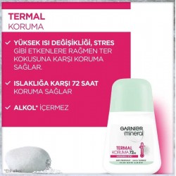 Garnier Mineral Termal Koruma 72Saat Roll-On Deodorant