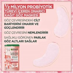 Garnier Probiyotik Onarıcı Kağıt Göz Maskesi 6 gr