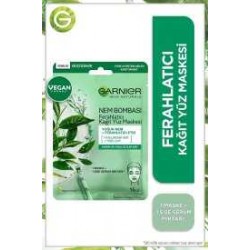 Garnier Nem Bombası Ferahlatıcı Kağıt Yüz Maskesi 28 gr