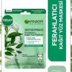Garnier Nem Bombası Ferahlatıcı Kağıt Yüz Maskesi 28 gr