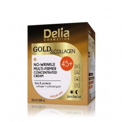 Delia Cosmetics Gold Collagen Cream 45 + 50 ml