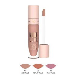 GOLDEN ROSE NUDE LOOK VELVETY MATTE LIPCOLOR 01