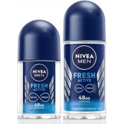 Nivea Fresh Active Roll on 50 ml + 25 On Set