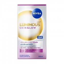 Nivea Luminious630 Skin Glow Peeling Etkili Tonik 100 ml