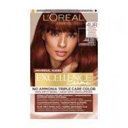 Loreal Paris Excellence Creme Saç Boyası 4UR Nude Koyu Kızıl