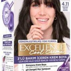 Loreal Paris Excellence Cool Creme Saç Boyası 4 11 Ekstra Küllü Kahve