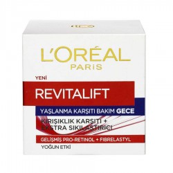 L'Oréal Paris Revitalift Yaşlanma Karşiti Gece Bakim Kremi 50 ml