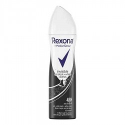 Rexona Women Invisible Black & White 150 ml Deo Sprey