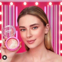 Golden Rose Miss Beauty Glow Baked Trio Allık- Highlighter