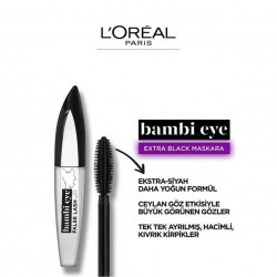 Loreal Paris Bambi Eyes False Lash Mascara Extra Black