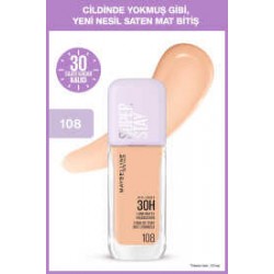Maybelline New York Super Stay Lumi Matte Fondöten - 108