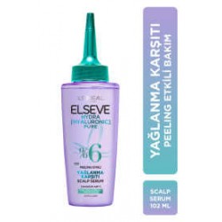 Elseve Hydra [Hyaluronic] Pure Salisilik Asit İçeren Yağlanma Karşıtı Peeling Etkili Saç Derisi Serumu 102 ml